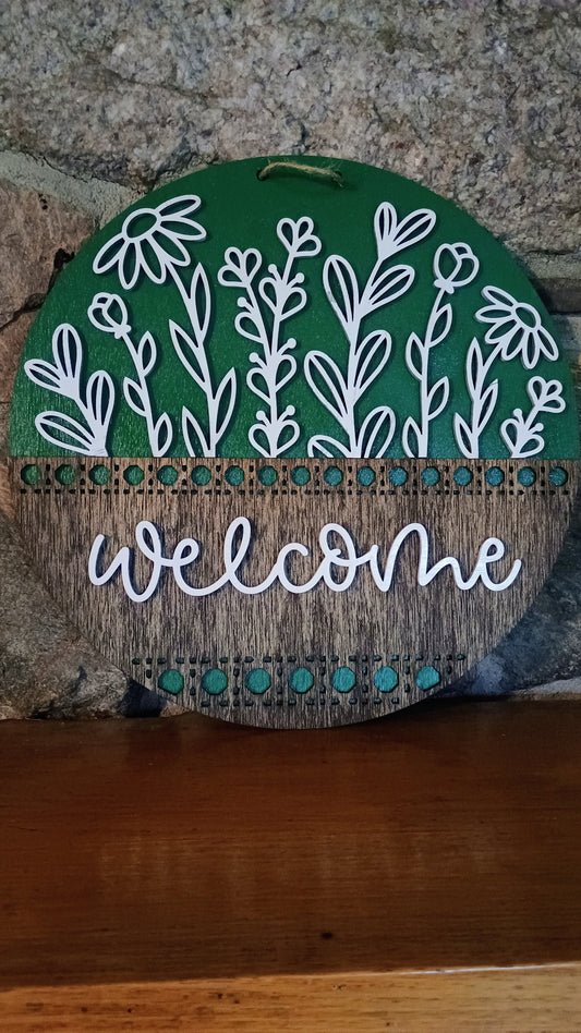 Welcome signs